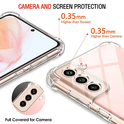 Husa pentru Samsung Galaxy S20+ 5G G986 / S20+ G985, Techsuit, Shockproof Clear, Transparenta