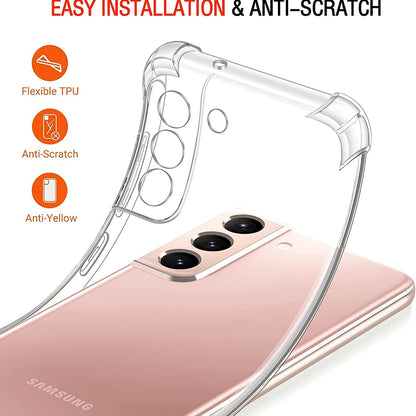 Husa pentru Samsung Galaxy S20+ 5G G986 / S20+ G985, Techsuit, Shockproof Clear, Transparenta
