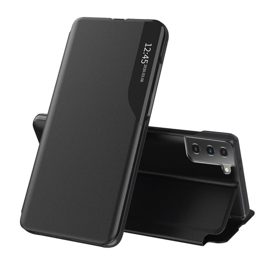 Husa pentru Samsung Galaxy S21 5G G991, Techsuit, eFold, Neagra