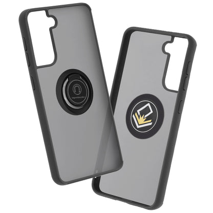 Husa pentru Samsung Galaxy S21 5G G991, Techsuit, Glinth, Neagra