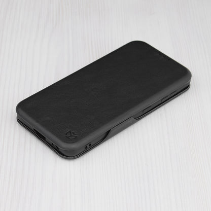 Husa pentru Samsung Galaxy S21 5G G991, Techsuit, Safe Wallet Plus, Neagra