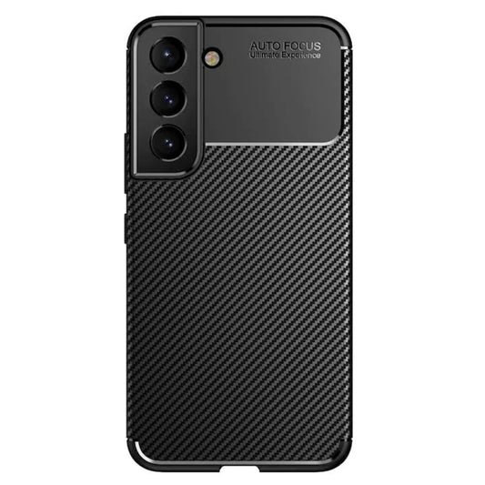 Husa pentru Samsung Galaxy S21 FE 5G G990, Techsuit, CarbonFiber, Neagra