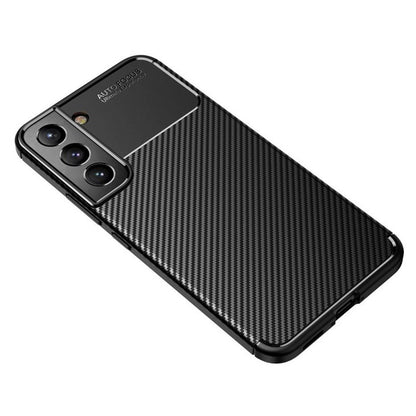 Husa pentru Samsung Galaxy S21 FE 5G G990, Techsuit, CarbonFiber, Neagra