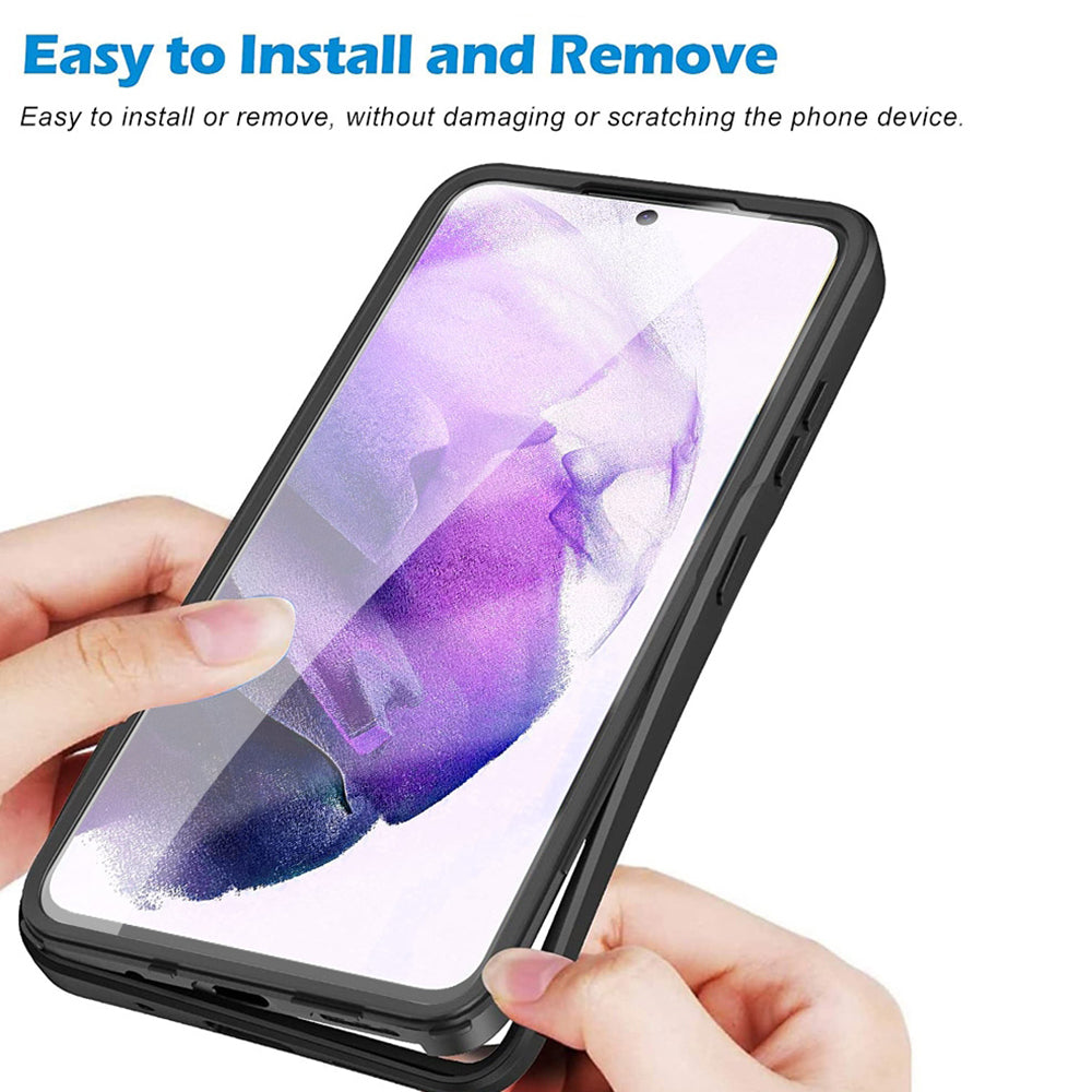 Husa pentru Samsung Galaxy S21 FE 5G G990, Techsuit, ColorVerse 360, Neagra