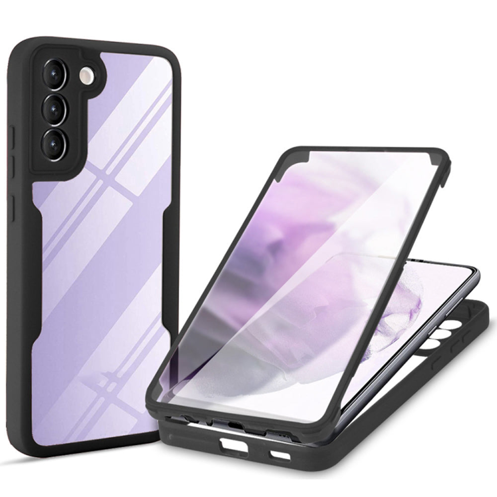 Husa pentru Samsung Galaxy S21 FE 5G G990, Techsuit, ColorVerse 360, Neagra