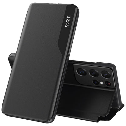 Husa pentru Samsung Galaxy S21 Ultra 5G G998, Techsuit, eFold, Neagra
