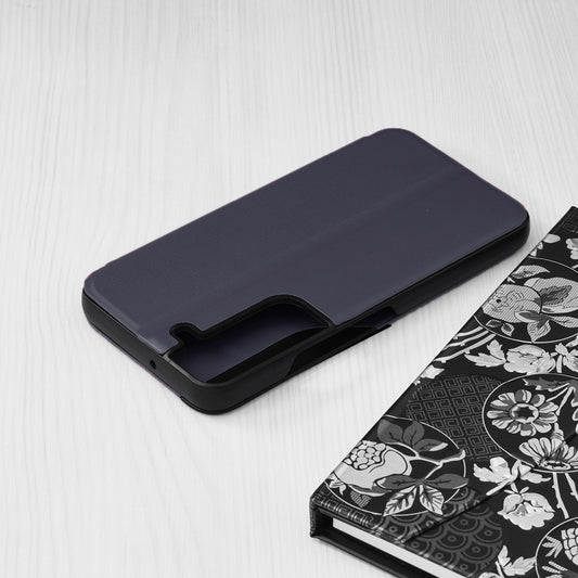 Husa pentru Samsung Galaxy S22 5G S901, Techsuit, eFold, Albastra Inchis