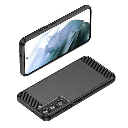 Husa pentru Samsung Galaxy S22+ 5G S906, Techsuit, Carbon, Neagra