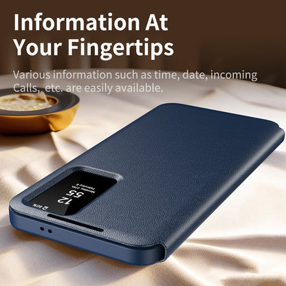 Husa pentru Samsung Galaxy S22+ 5G S906, Techsuit, SmartView, Albastra