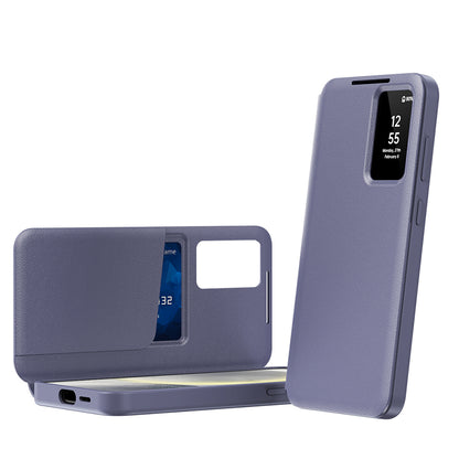 Husa pentru Samsung Galaxy S22+ 5G S906, Techsuit, SmartView, Mov