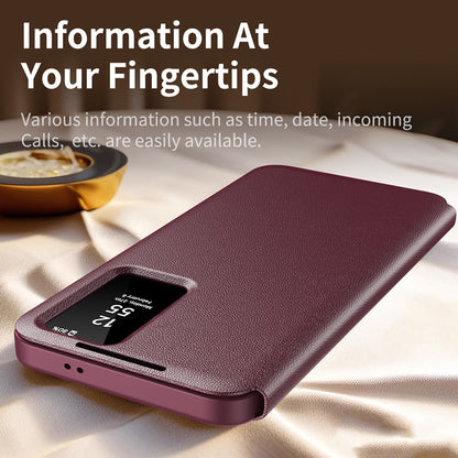 Husa pentru Samsung Galaxy S22+ 5G S906, Techsuit, SmartView, Rosie