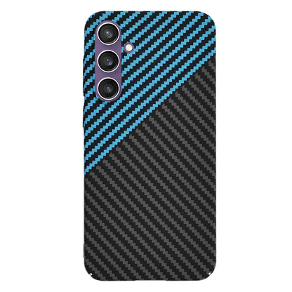 Husa pentru Samsung Galaxy S23 FE S711, Techsuit, Carbonite FiberShell, Neagra Bleu