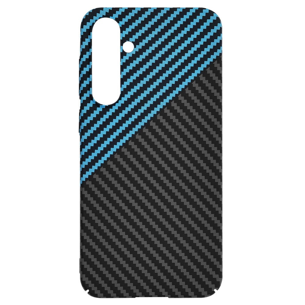 Husa pentru Samsung Galaxy S23 FE S711, Techsuit, Carbonite FiberShell, Neagra Bleu