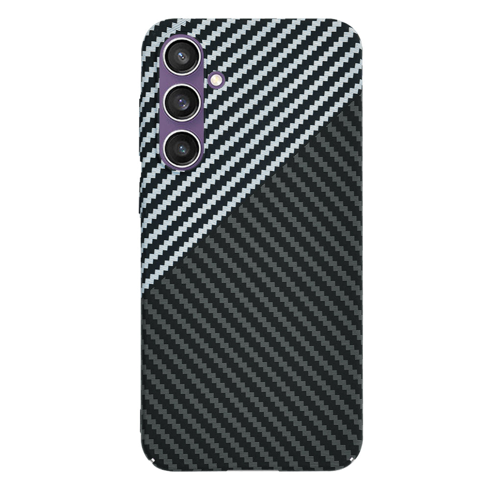 Husa pentru Samsung Galaxy S23 FE S711, Techsuit, Carbonite FiberShell, Neagra Gri