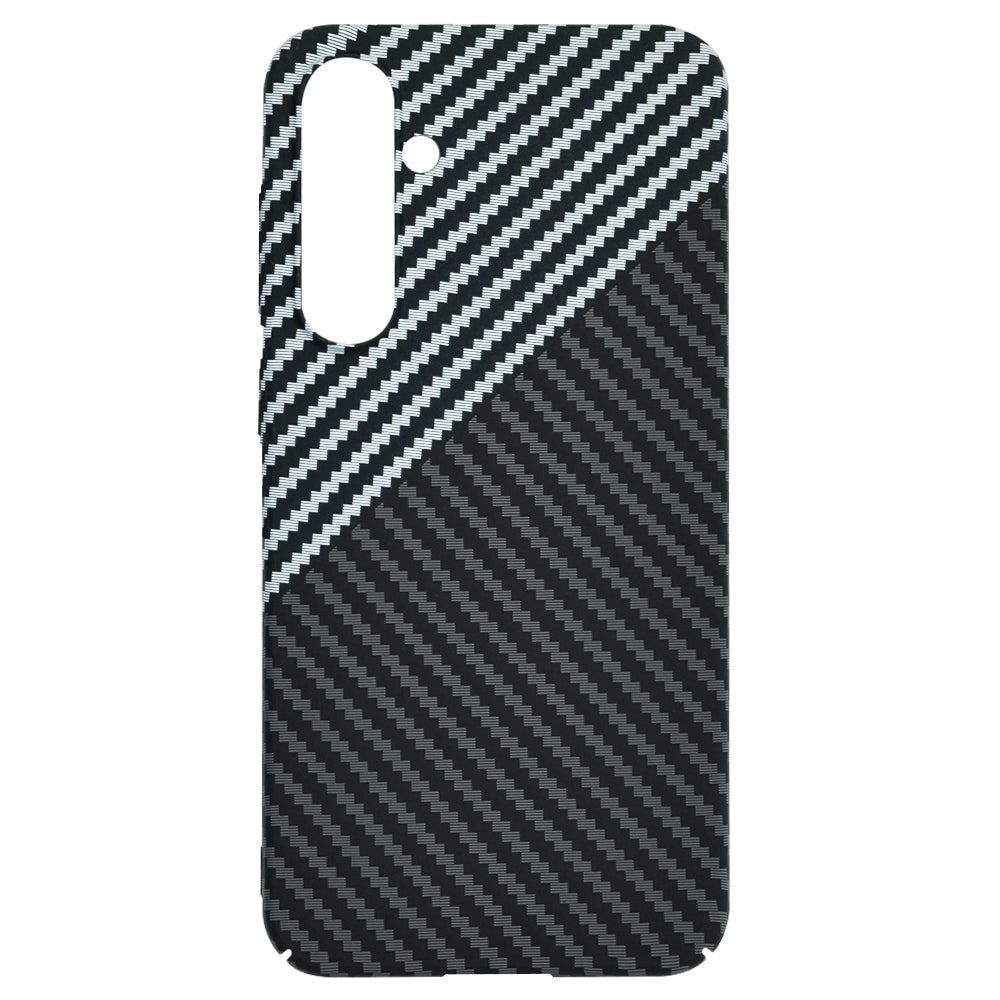 Husa pentru Samsung Galaxy S23 FE S711, Techsuit, Carbonite FiberShell, Neagra Gri