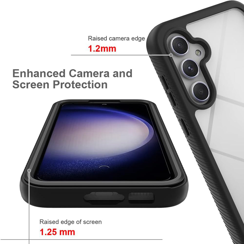 Husa pentru Samsung Galaxy S23 FE S711, Techsuit, Defense360 Pro, Neagra