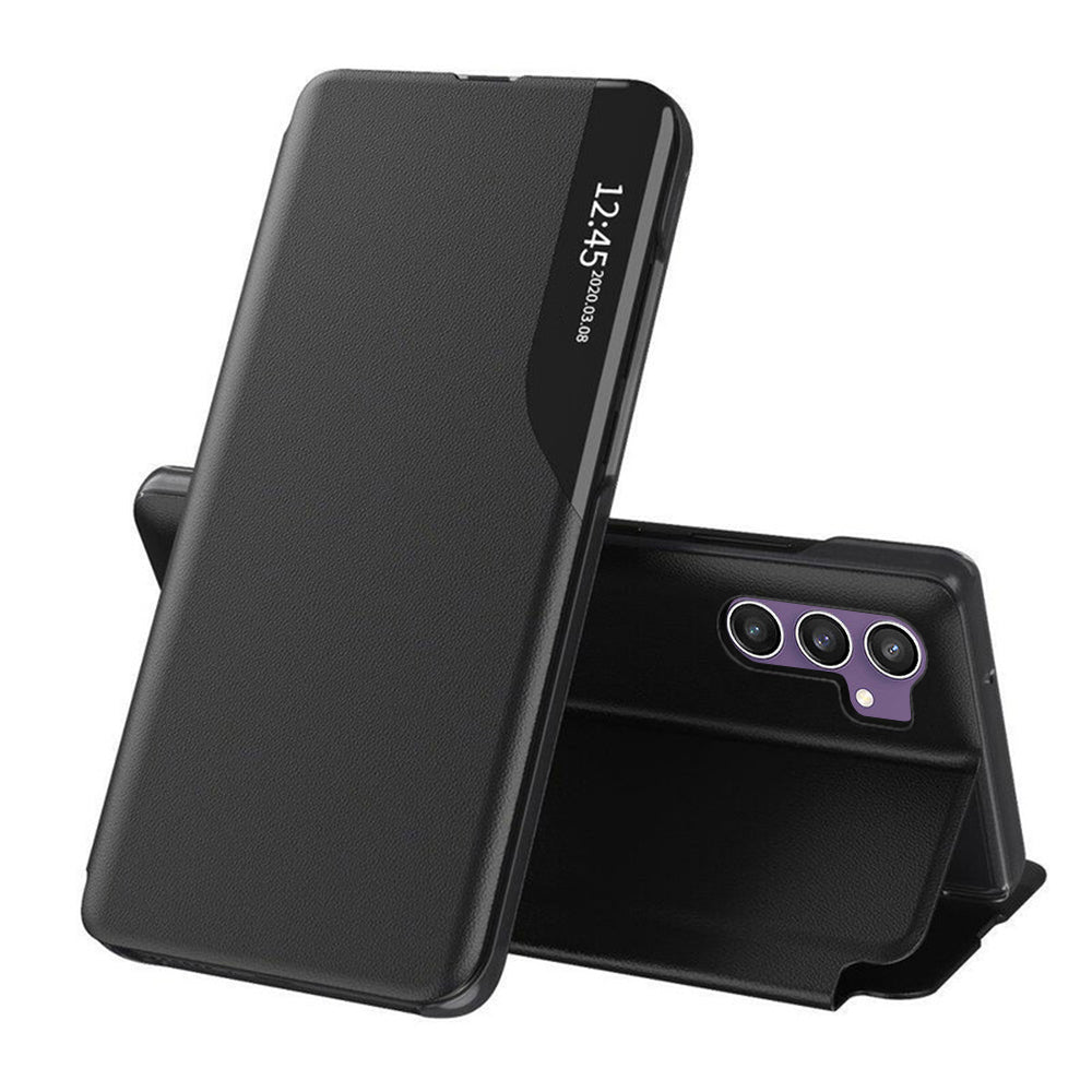 Husa pentru Samsung Galaxy S23 FE S711, Techsuit, eFold, Neagra