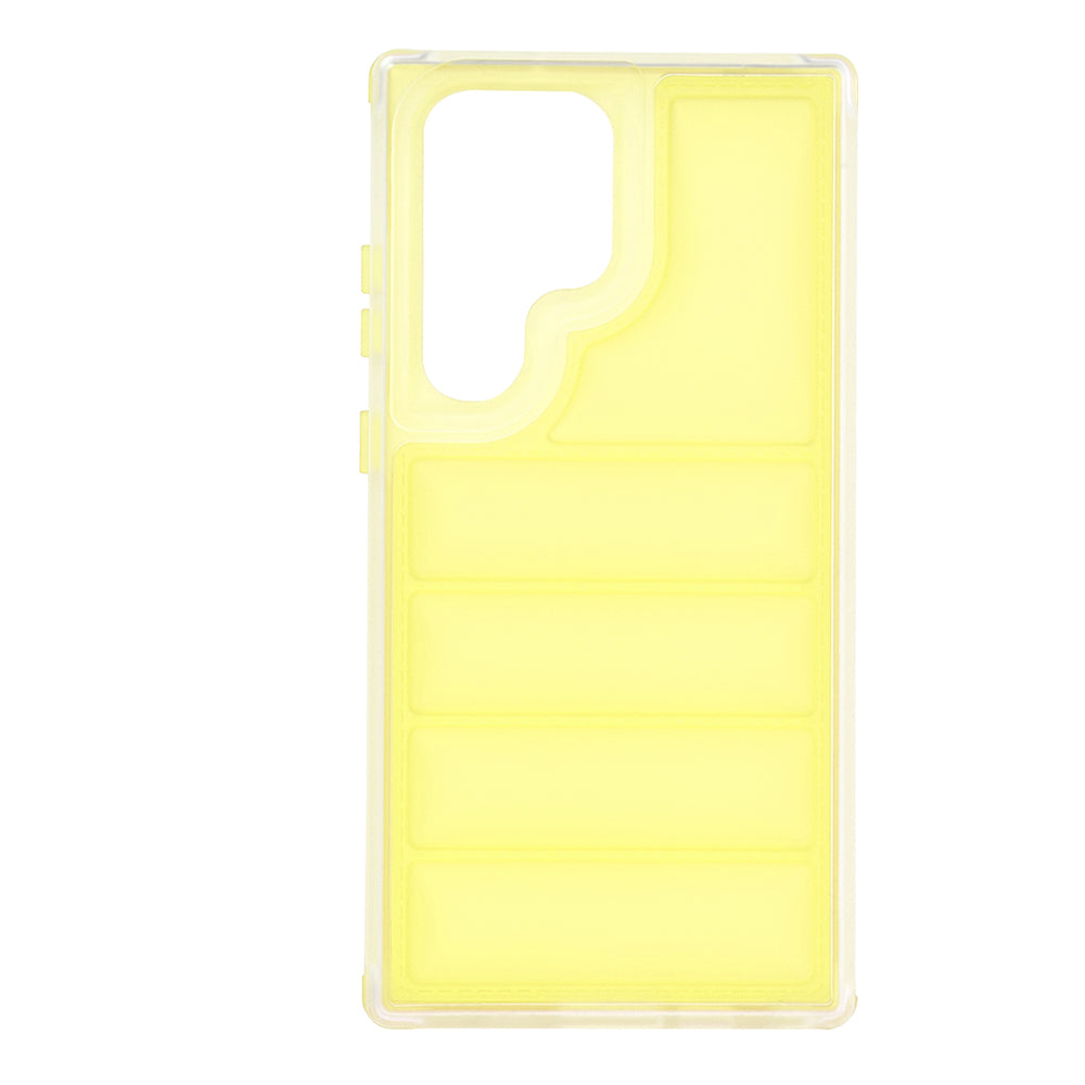 Husa pentru Samsung Galaxy S23 FE S711, Techsuit, Wave Shield, Galbena