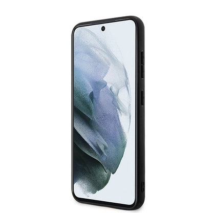 Husa pentru Samsung Galaxy S23+ S916, Karl Lagerfeld, Saffiano Monogram Metal Logo, Neagra