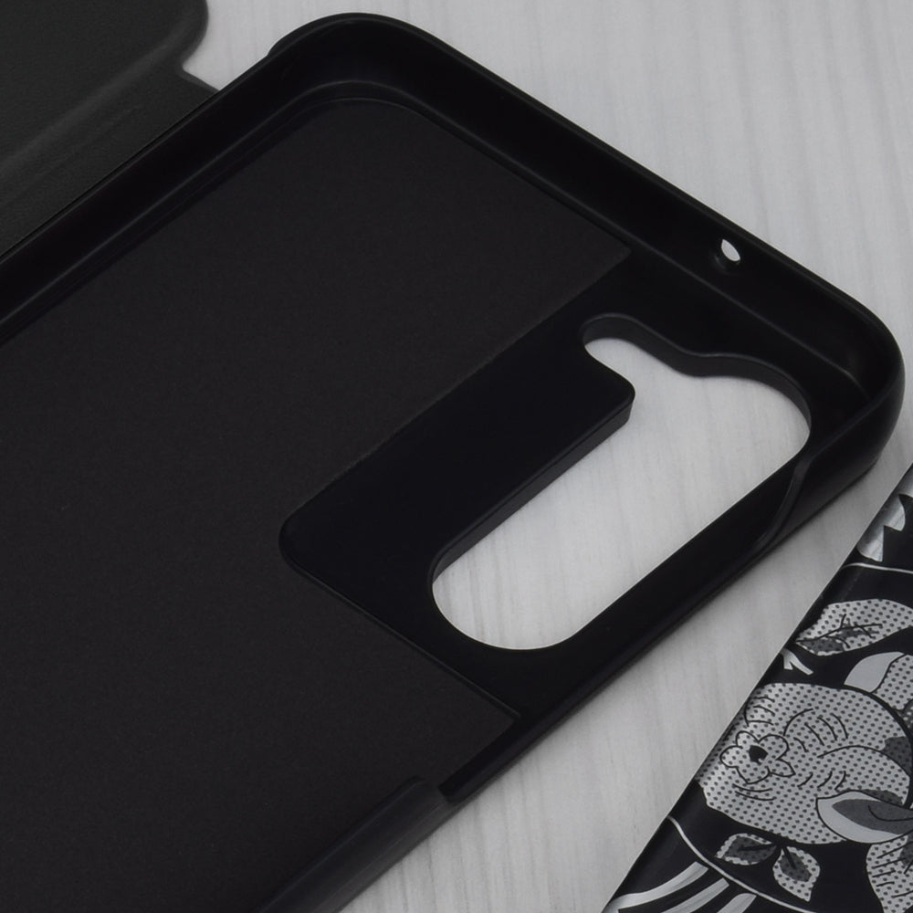 Husa pentru Samsung Galaxy S23 S911, Techsuit, eFold, Neagra