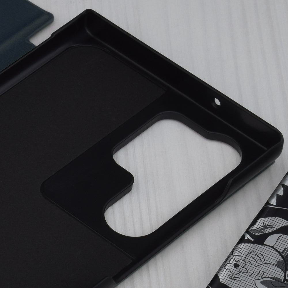 Husa pentru Samsung Galaxy S23 Ultra S918, Techsuit, eFold, Albastra Inchis