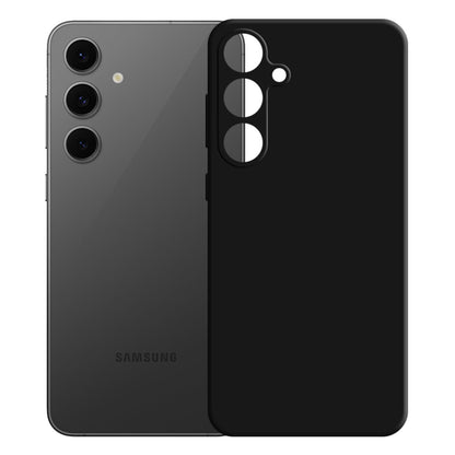 Husa pentru Samsung Galaxy S24 FE S721, 3MK, Silicone, Neagra