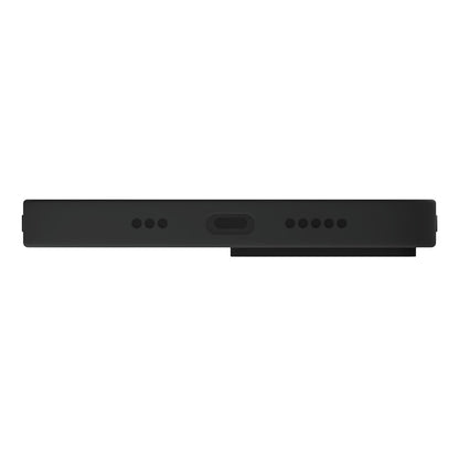 Husa pentru Samsung Galaxy S24 FE S721, 3MK, Silicone, Neagra