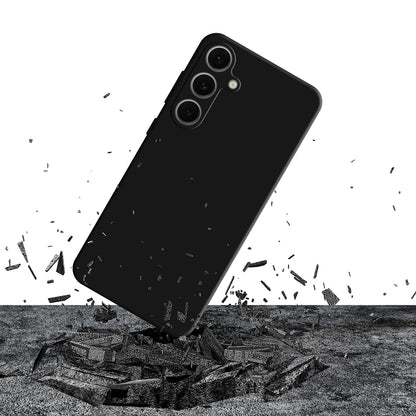 Husa pentru Samsung Galaxy S24 FE S721, 3MK, Silicone, Neagra