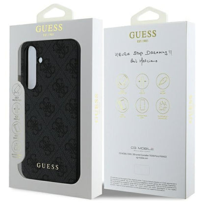 Husa pentru Samsung Galaxy S24 FE S721, Guess, 4G Charm, Gri