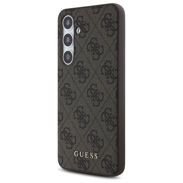 Husa pentru Samsung Galaxy S24 FE S721, Guess, 4G Classic, Maro