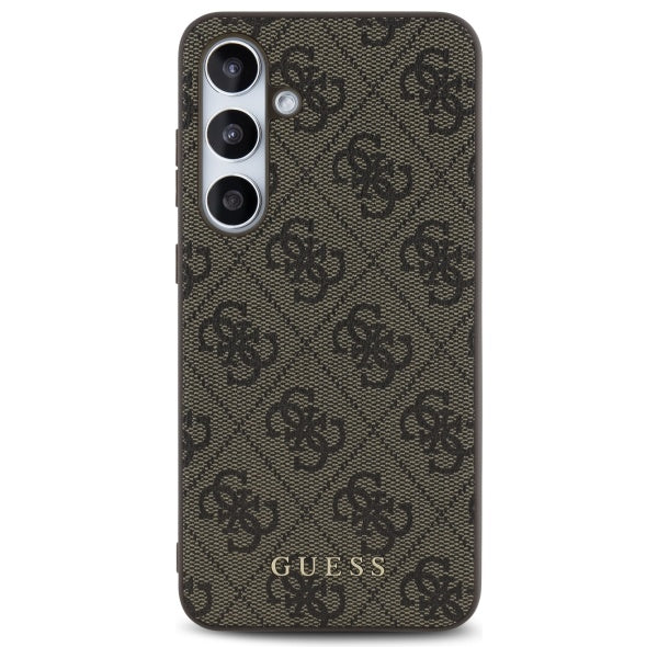 Husa pentru Samsung Galaxy S24 FE S721, Guess, 4G Classic, Maro