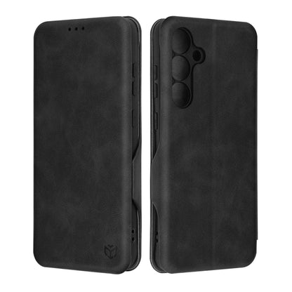 Husa pentru Samsung Galaxy S24 FE S721, Techsuit, Safe Wallet Plus, Neagra