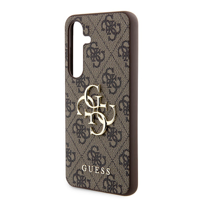 Husa pentru Samsung Galaxy S24+ S926, Guess, 4G Big Logo, Maro