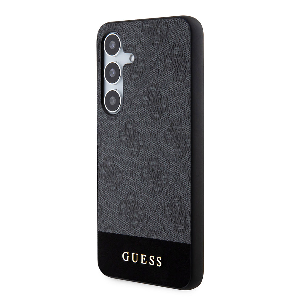 Husa pentru Samsung Galaxy S24+ S926, Guess, 4G Stripe, Neagra