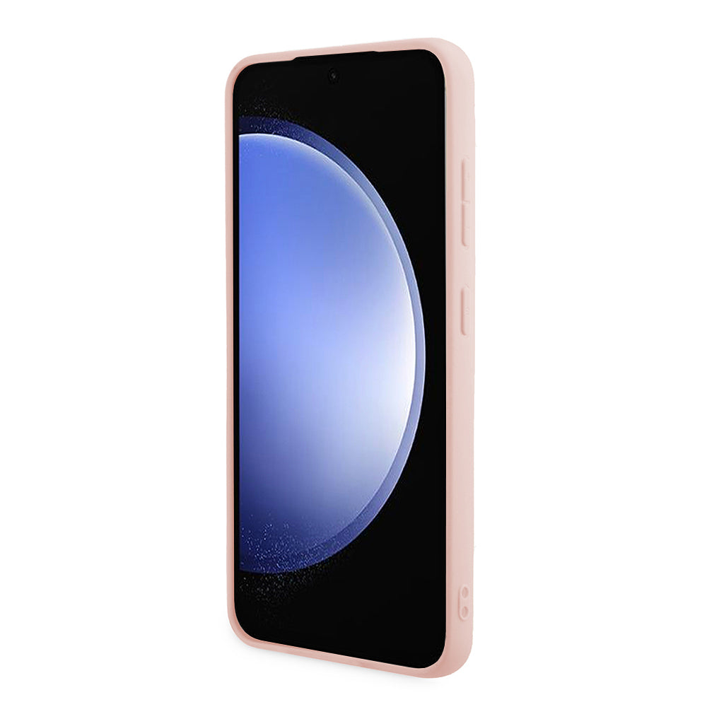 Husa pentru Samsung Galaxy S24+ S926, Guess, Glitter Script, Roz