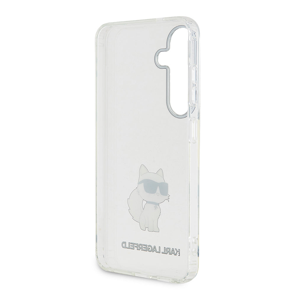 Husa pentru Samsung Galaxy S24+ S926, Karl Lagerfeld, IML Luxury Choupette, Transparenta