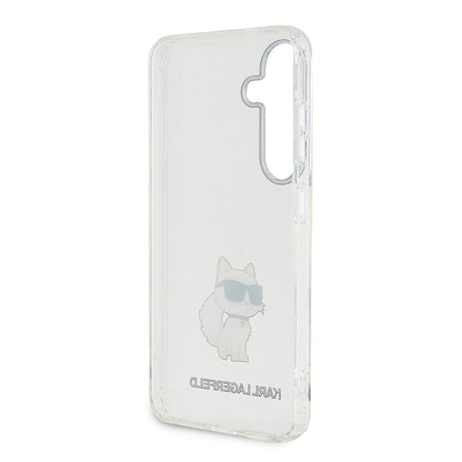 Husa pentru Samsung Galaxy S24+ S926, Karl Lagerfeld, IML Luxury Choupette, Transparenta