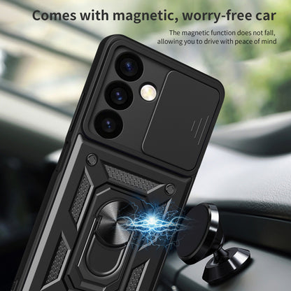 Husa pentru Samsung Galaxy S24+ S926, Techsuit, CamShield, Neagra