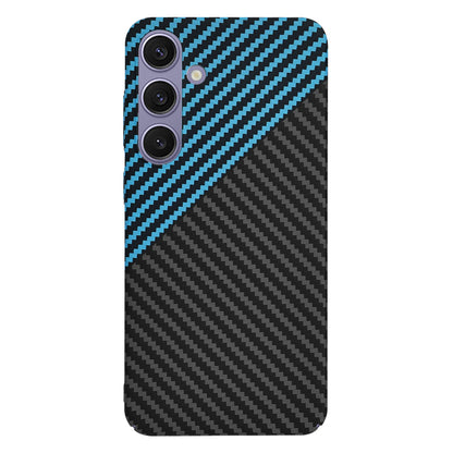 Husa pentru Samsung Galaxy S24+ S926, Techsuit, Carbonite FiberShell, Neagra Bleu