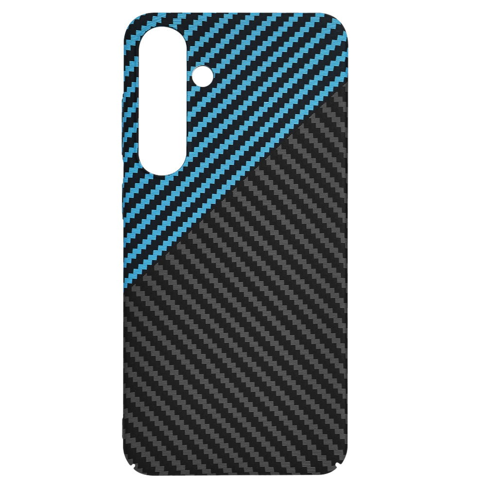 Husa pentru Samsung Galaxy S24+ S926, Techsuit, Carbonite FiberShell, Neagra Bleu
