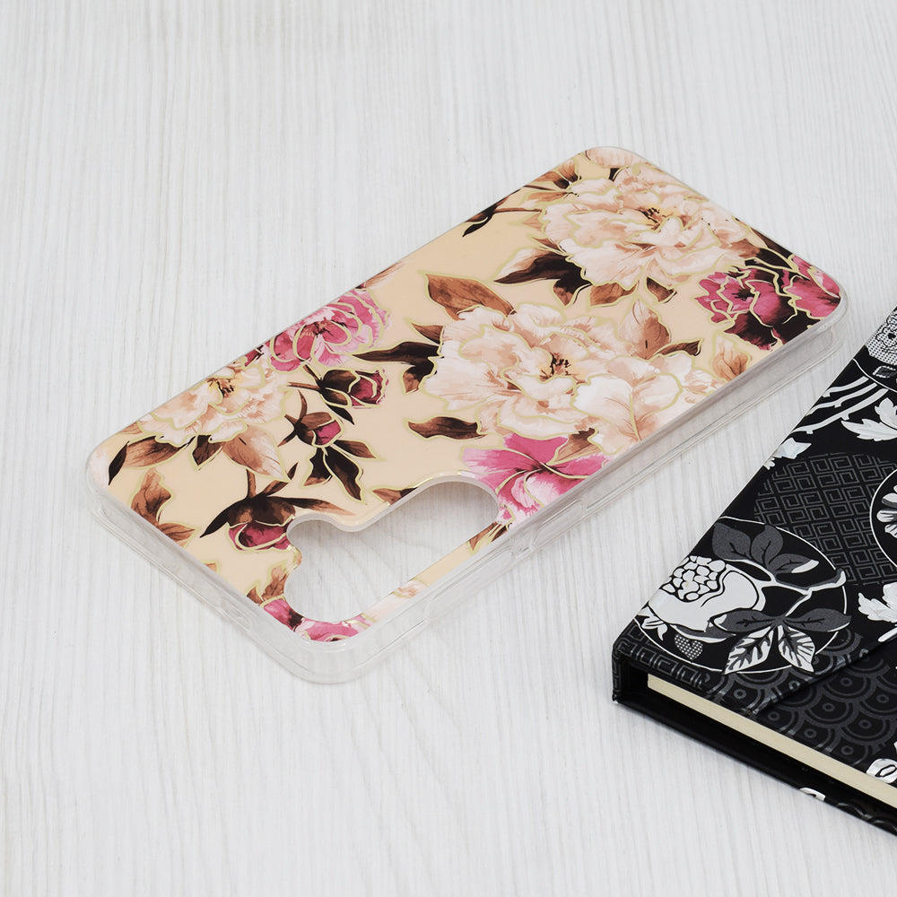 Husa pentru Samsung Galaxy S24+ S926, Techsuit, Marble, Bej