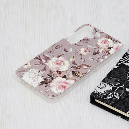 Husa pentru Samsung Galaxy S24+ S926, Techsuit, Marble, Gri