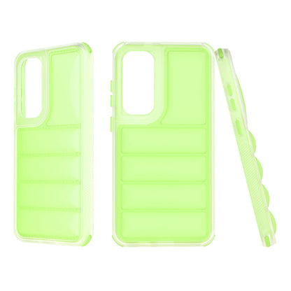 Husa pentru Samsung Galaxy S24+ S926, Techsuit, Wave Shield, Verde