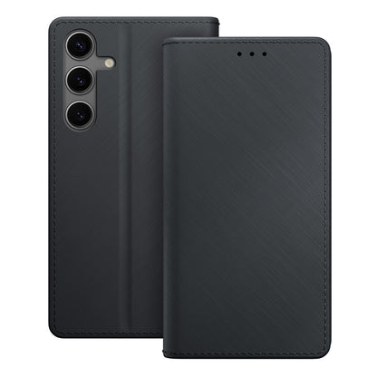 Husa pentru Samsung Galaxy S24 S921, 3MK, Wallet, Neagra