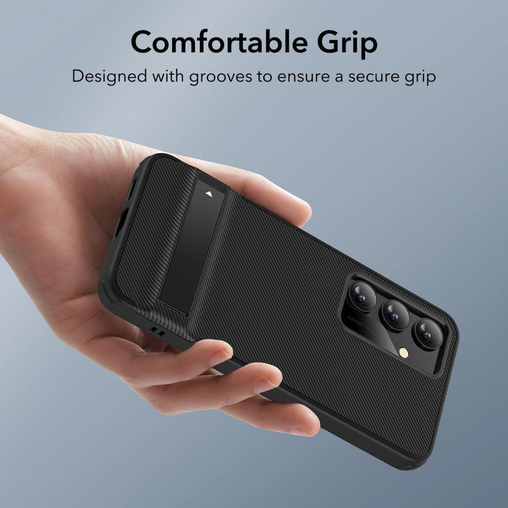 Husa pentru Samsung Galaxy S24 S921, ESR, Air Shield Boost Kickstand, Neagra