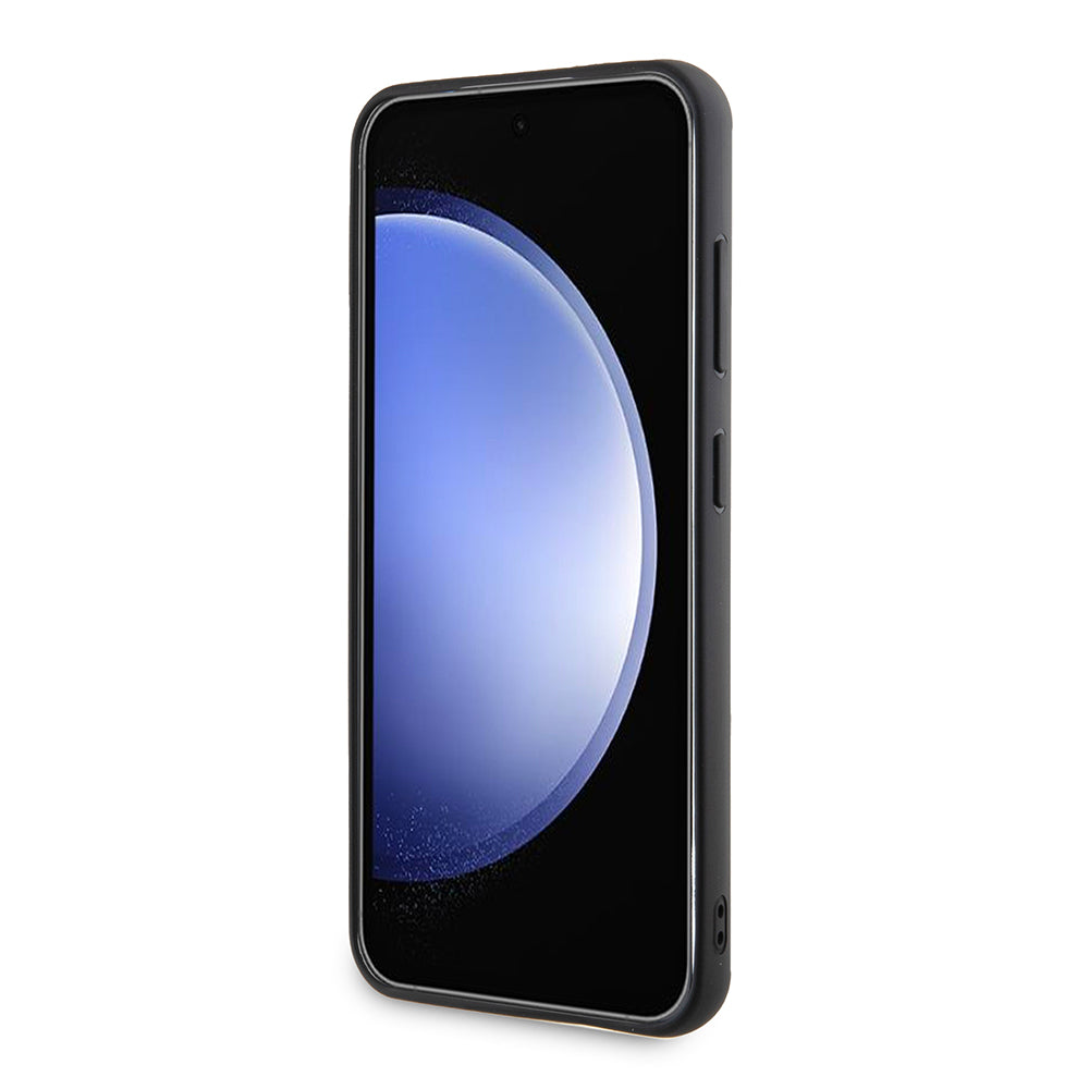 Husa pentru Samsung Galaxy S24 S921, Karl Lagerfeld, 3D Rubber Ikonik Karl, Neagra