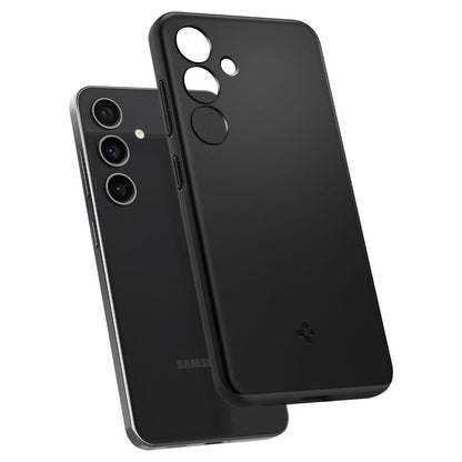 Husa pentru Samsung Galaxy S24 S921, Spigen, Thin Fit, Neagra ACS07341