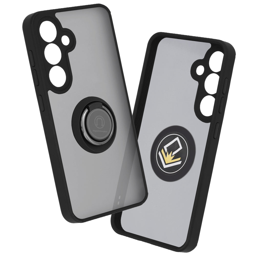 Husa pentru Samsung Galaxy S24 S921, Techsuit, Glinth, Neagra