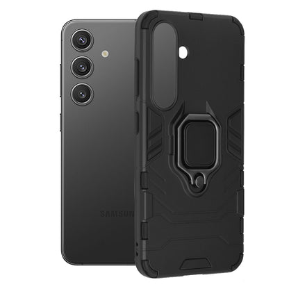 Husa pentru Samsung Galaxy S24 S921, Techsuit, Shield, Neagra