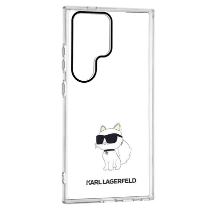 Husa pentru Samsung Galaxy S24 Ultra S928, Karl Lagerfeld, IML Luxury Choupette, Transparenta